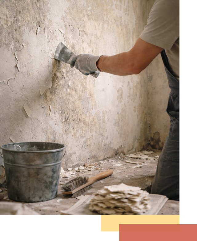 Удаление старой краски со стен в Петропавловске-Камчатском качественно и быстро