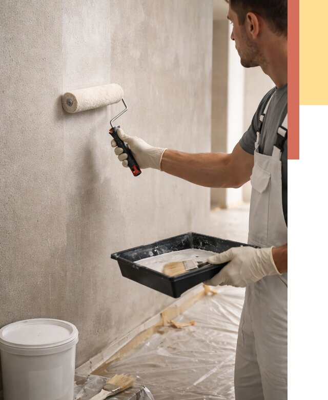 Грунтовка стен в Петропавловске-Камчатском от 2279 руб. м2 — быстро, недорого, с материалом | ОТДЕЛОЧНИК-Птк