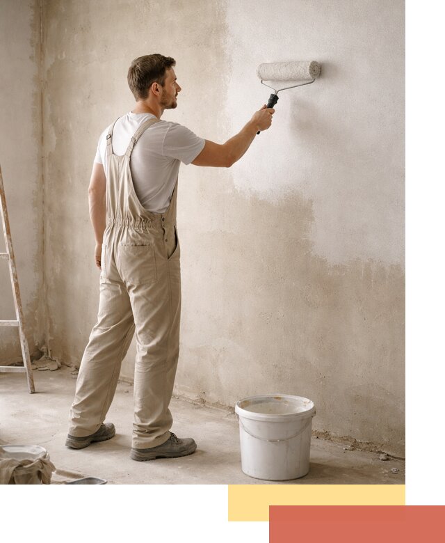 Грунтовка стен под отделку в Петропавловске-Камчатском профессиональным раствором