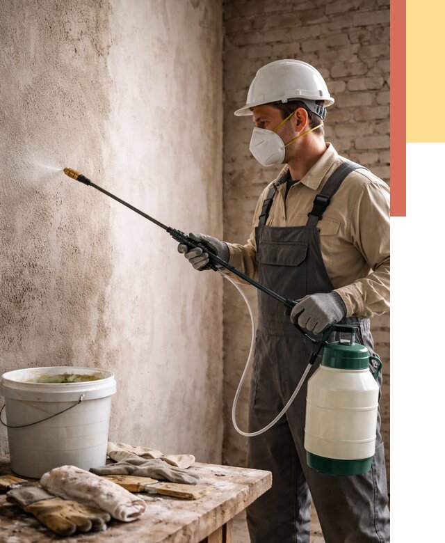 Антисептическая обработка стен в Петропавловске-Камчатском от 1243 руб. — быстро и недорого | ОТДЕЛОЧНИК-Птк