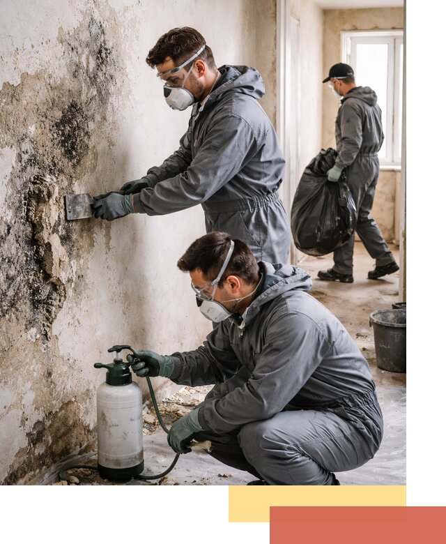 Удаление плесени со стен профессионально в Петропавловске-Камчатском