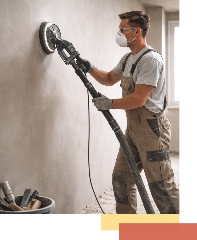 Профессиональная шлифовка стен в Петропавловске-Камчатском быстро и качественно