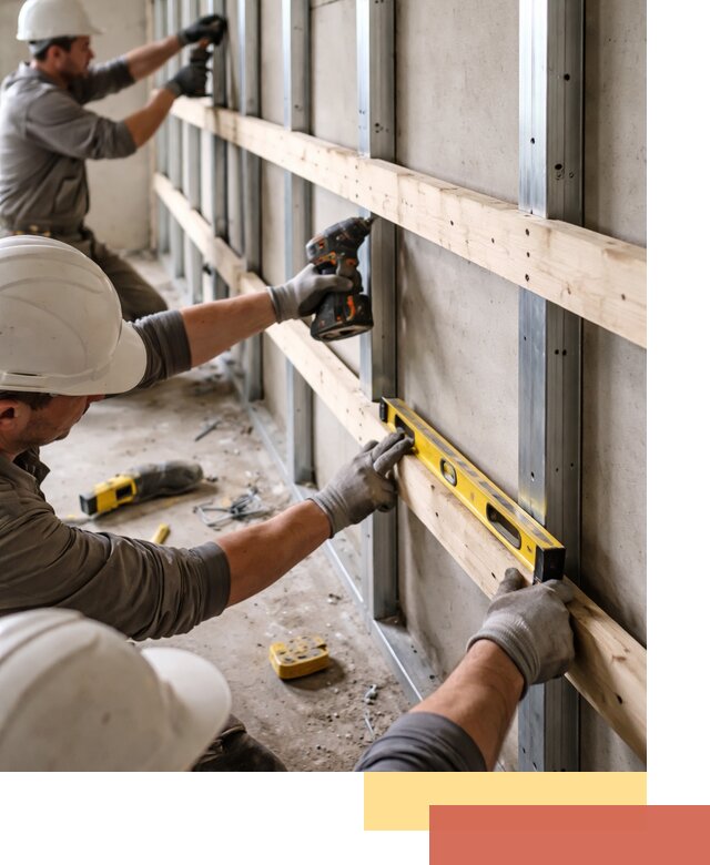 Устройство обрешетки под панели в Петропавловске-Камчатском