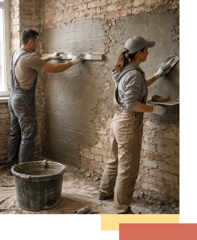 Штукатурка кирпичных стен в Петропавловске-Камчатском — качественно и надежно