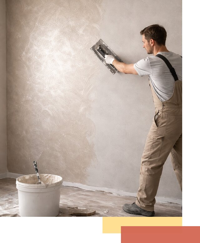 Декоративная штукатурка «Мокрый шелк» под ключ в Петропавловске-Камчатском