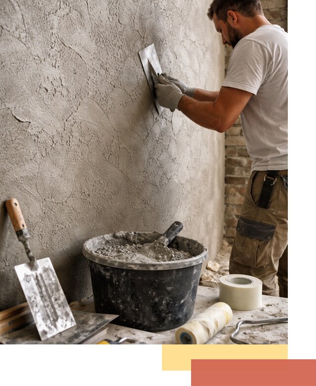 Декоративная штукатурка лофт в Петропавловске-Камчатском — отделка стен и потолков