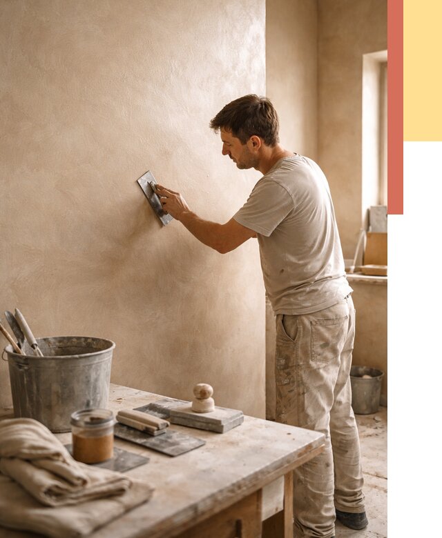 Марокканская штукатурка таделакт в Петропавловске-Камчатском под ключ от 4352 руб. | ОТДЕЛОЧНИК-Птк