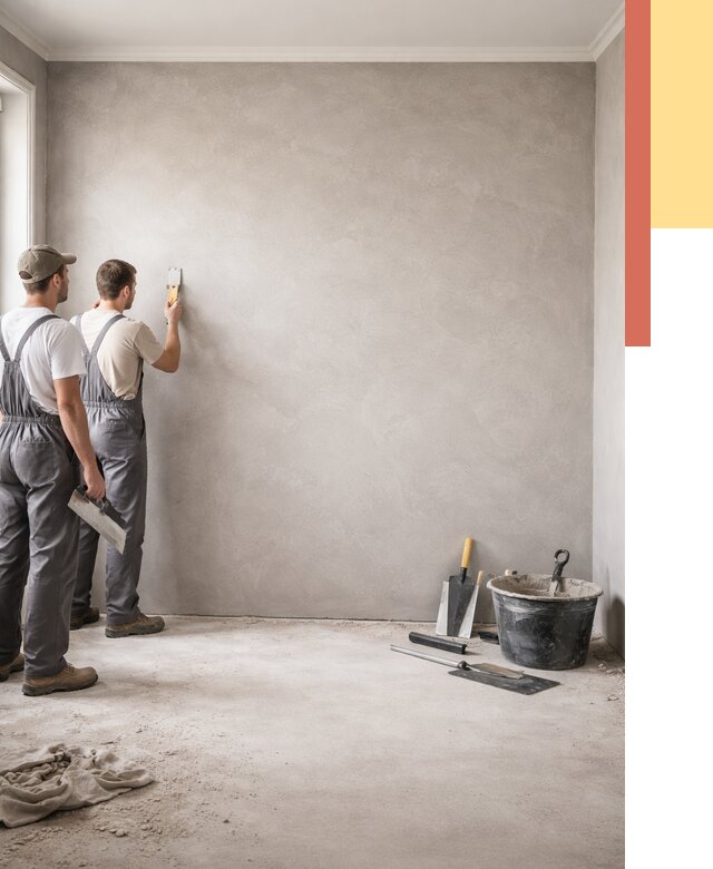 Микробетон на стены в Петропавловске-Камчатском от 1295 руб. — нанесение и отделка | ОТДЕЛОЧНИК-Птк