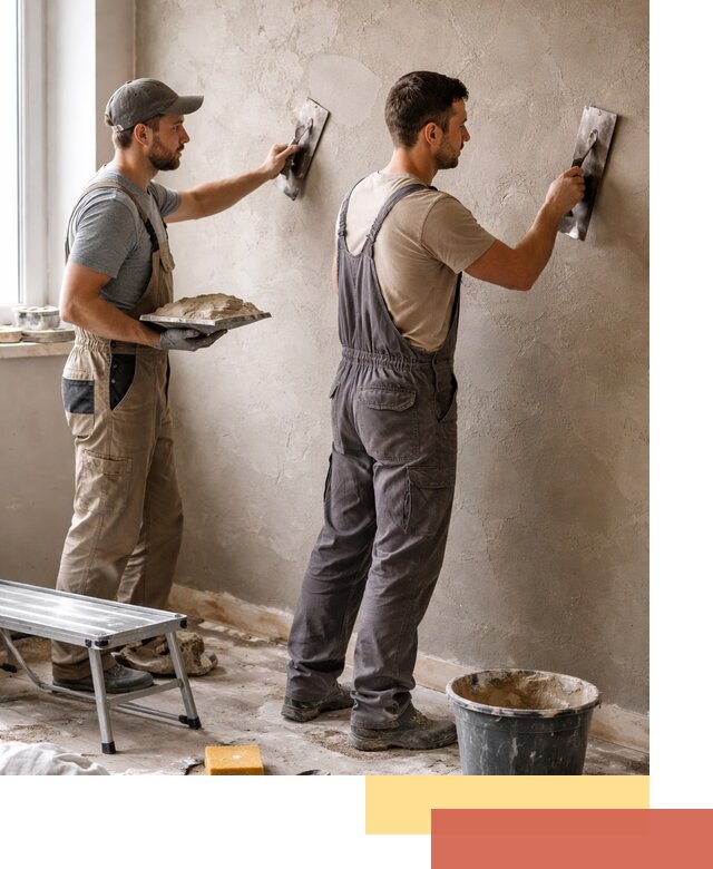 Ремонт декоративной штукатурки и восстановление фактуры в Петропавловске-Камчатском