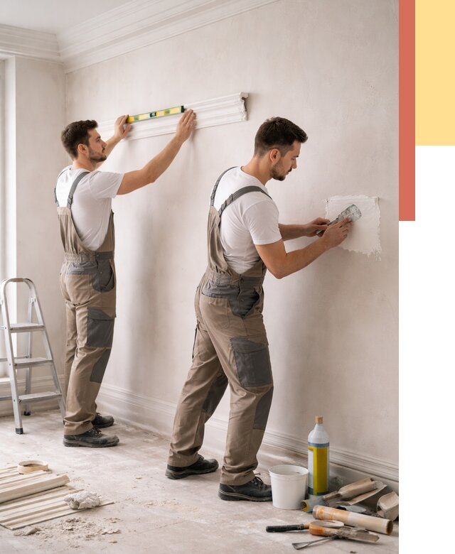 Монтаж лепнины на стены в Петропавловске-Камчатском от 4662 руб. — недорого, быстро | ОТДЕЛОЧНИК-Птк