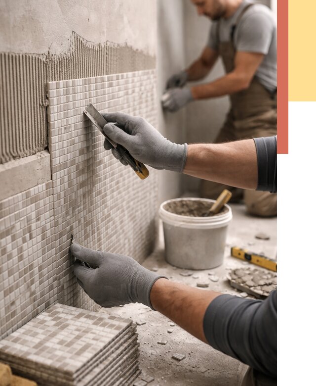 Облицовка стен мозаикой в Петропавловске-Камчатском от 3316 руб/м2 — укладка мозаики на стены | ОТДЕЛОЧНИК-Птк