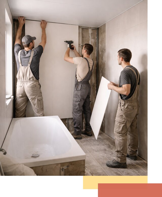 Отделка ванной панели ПВХ профессионально в Петропавловске-Камчатском