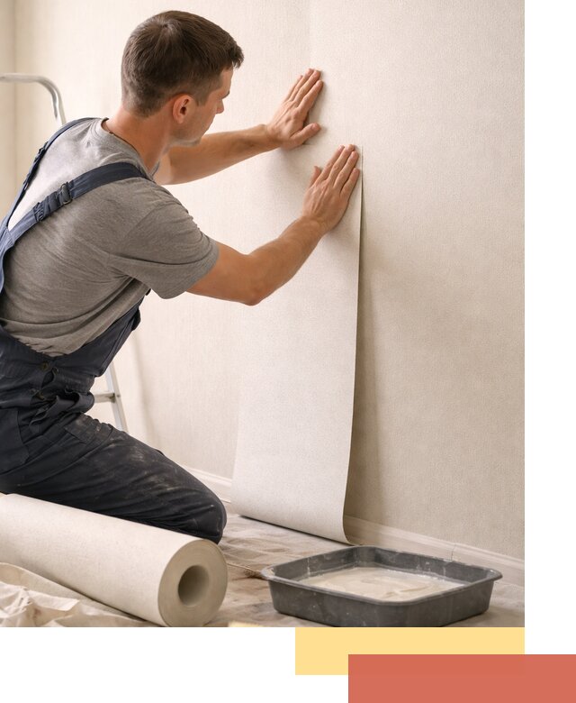 Поклейка флизелиновых обоев в Петропавловске-Камчатском качественно и быстро