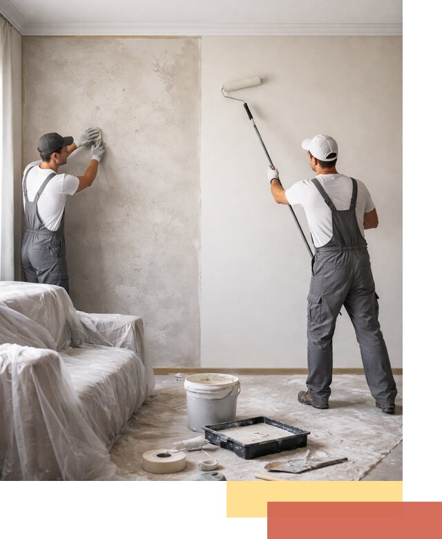 Покраска стен антивандальной краской в Петропавловске-Камчатском