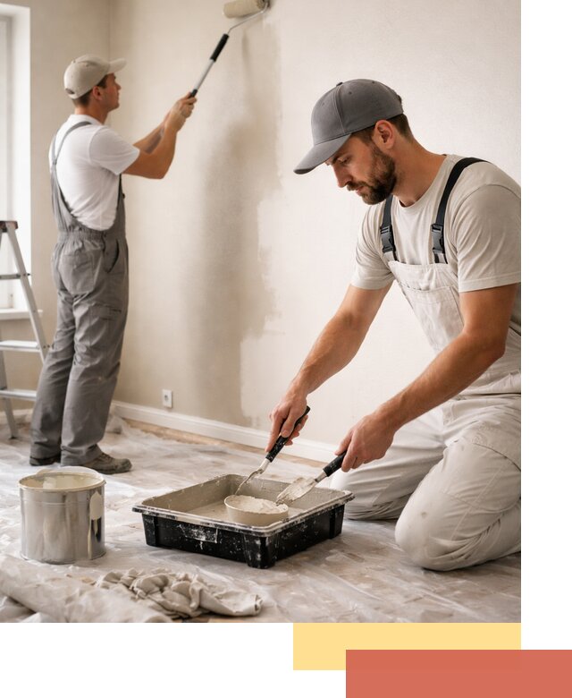 Покраска стен в квартире в Петропавловске-Камчатском — профессионально и аккуратно