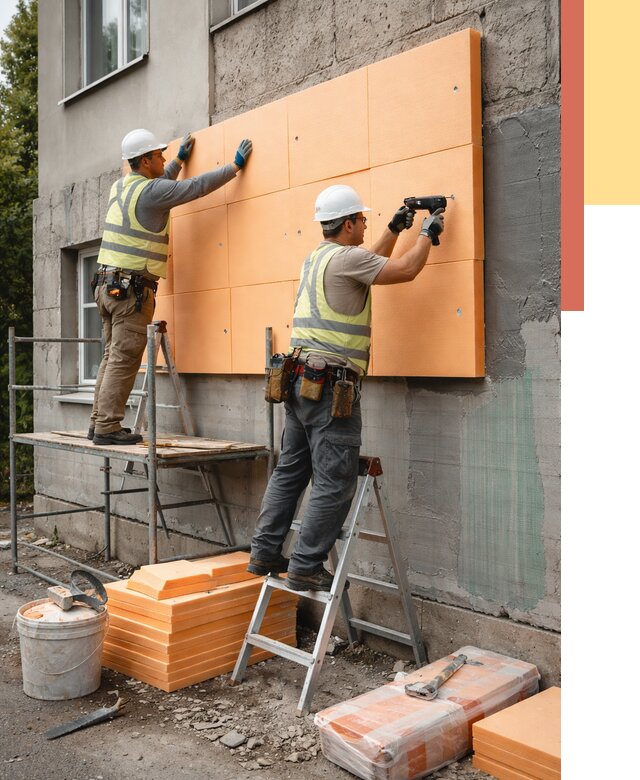 Утепление стен пеноплексом в Петропавловске-Камчатском от 1917 руб./м2 — быстро и недорого | ОТДЕЛОЧНИК-Птк