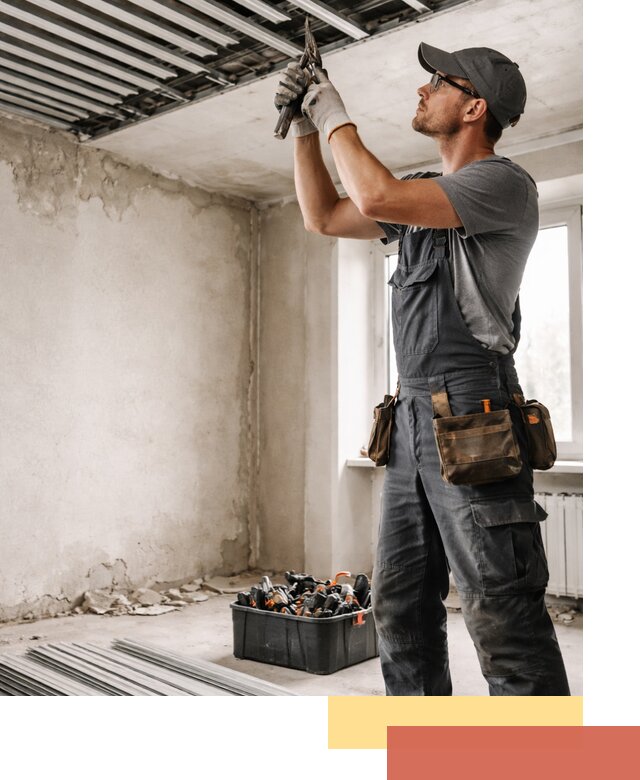 Демонтаж реечного потолка в Петропавловске-Камчатском быстро и аккуратно