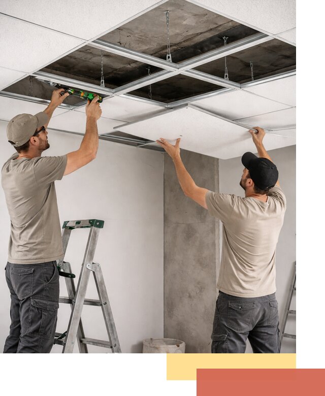 Монтаж потолка Армстронг под ключ в Петропавловске-Камчатском