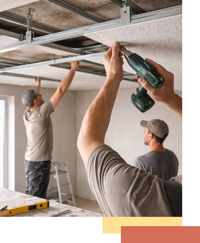 Монтаж акустического потолка в Петропавловске-Камчатском под ключ