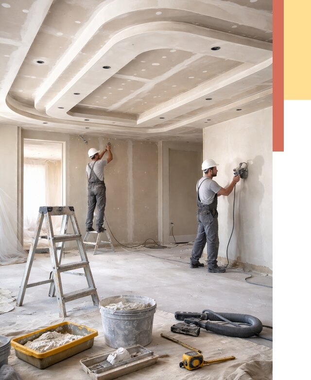 Многоуровневый потолок из гипсокартона в Петропавловске-Камчатском от 777 руб. под ключ | ОТДЕЛОЧНИК-Птк