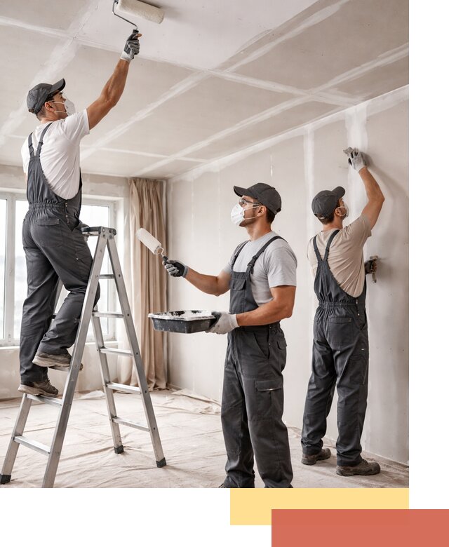 Покраска потолка из гипсокартона в Петропавловске-Камчатском качественно и недорого