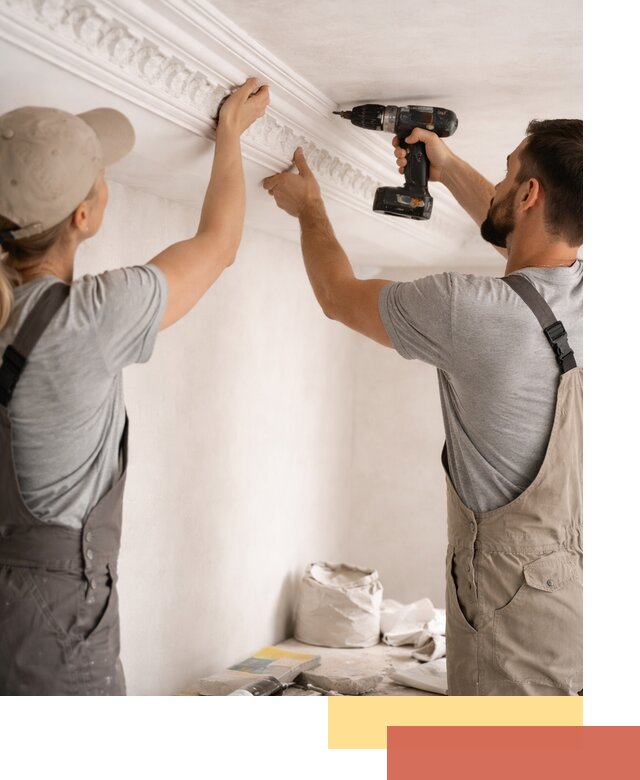 Профессиональный монтаж лепнины на потолок в Петропавловске-Камчатском