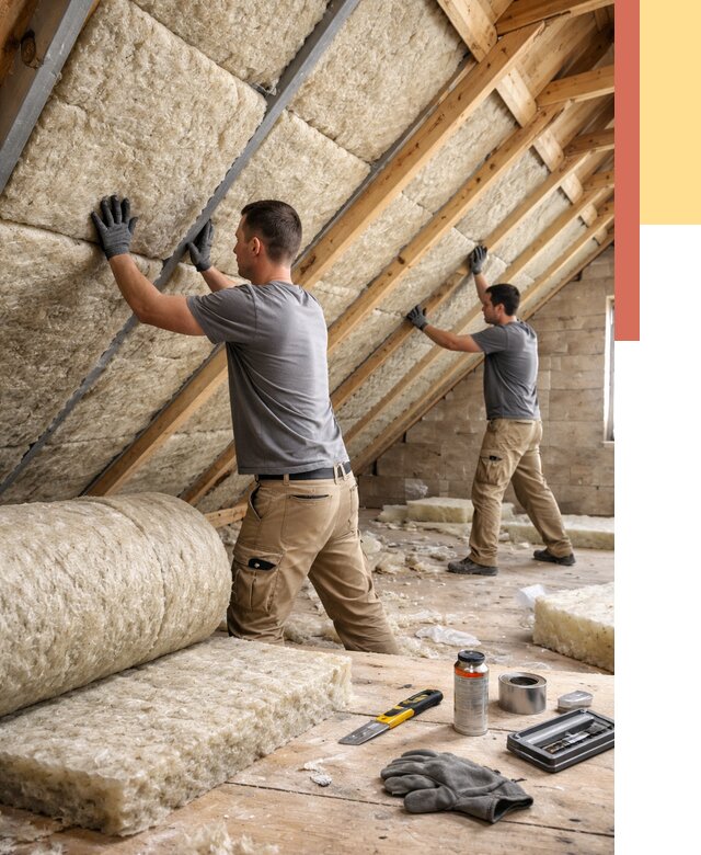 Утепление потолка минватой в Петропавловске-Камчатском от 1502 руб. — быстро и недорого | ОТДЕЛОЧНИК-Птк