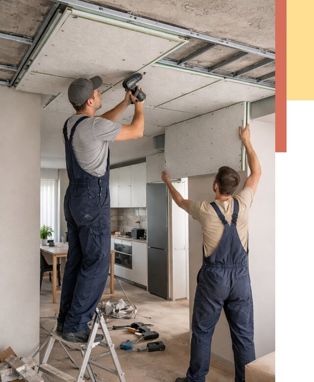 Шумоизоляция потолка панелями зипс в Петропавловске-Камчатском от 1917 руб. под ключ | ОТДЕЛОЧНИК-Птк